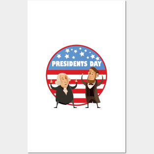 Presidents Day - Sticker Posters and Art